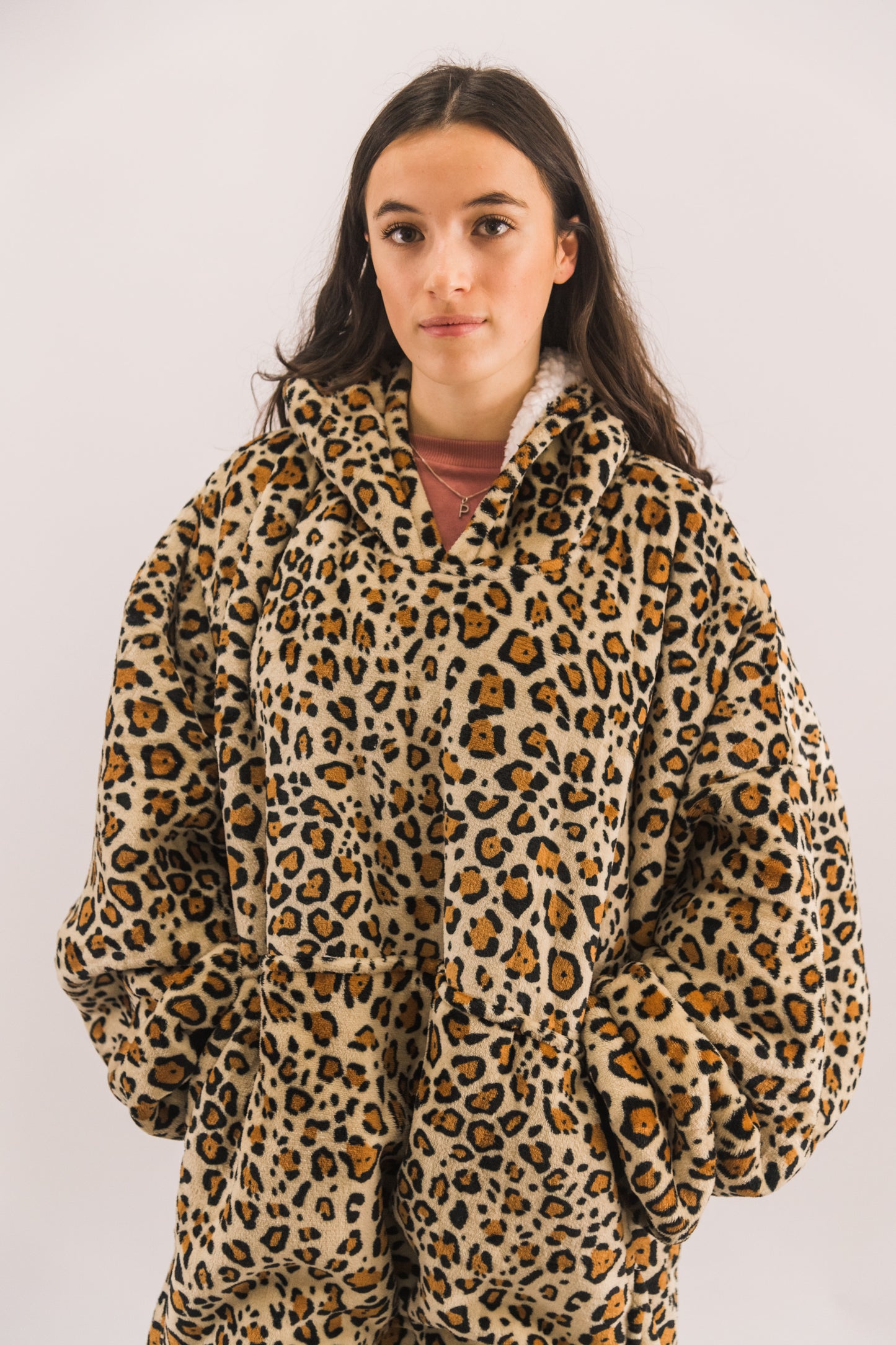 Cuddy Hoodie | Leopard