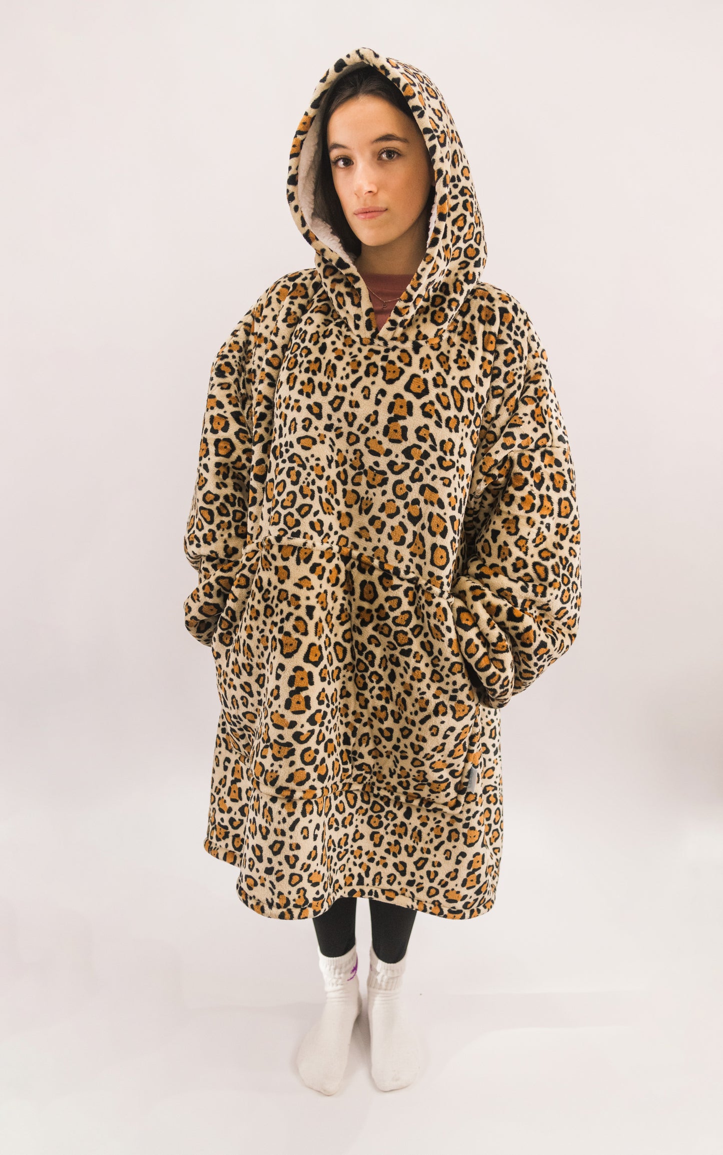 Cuddy Hoodie | Leopard