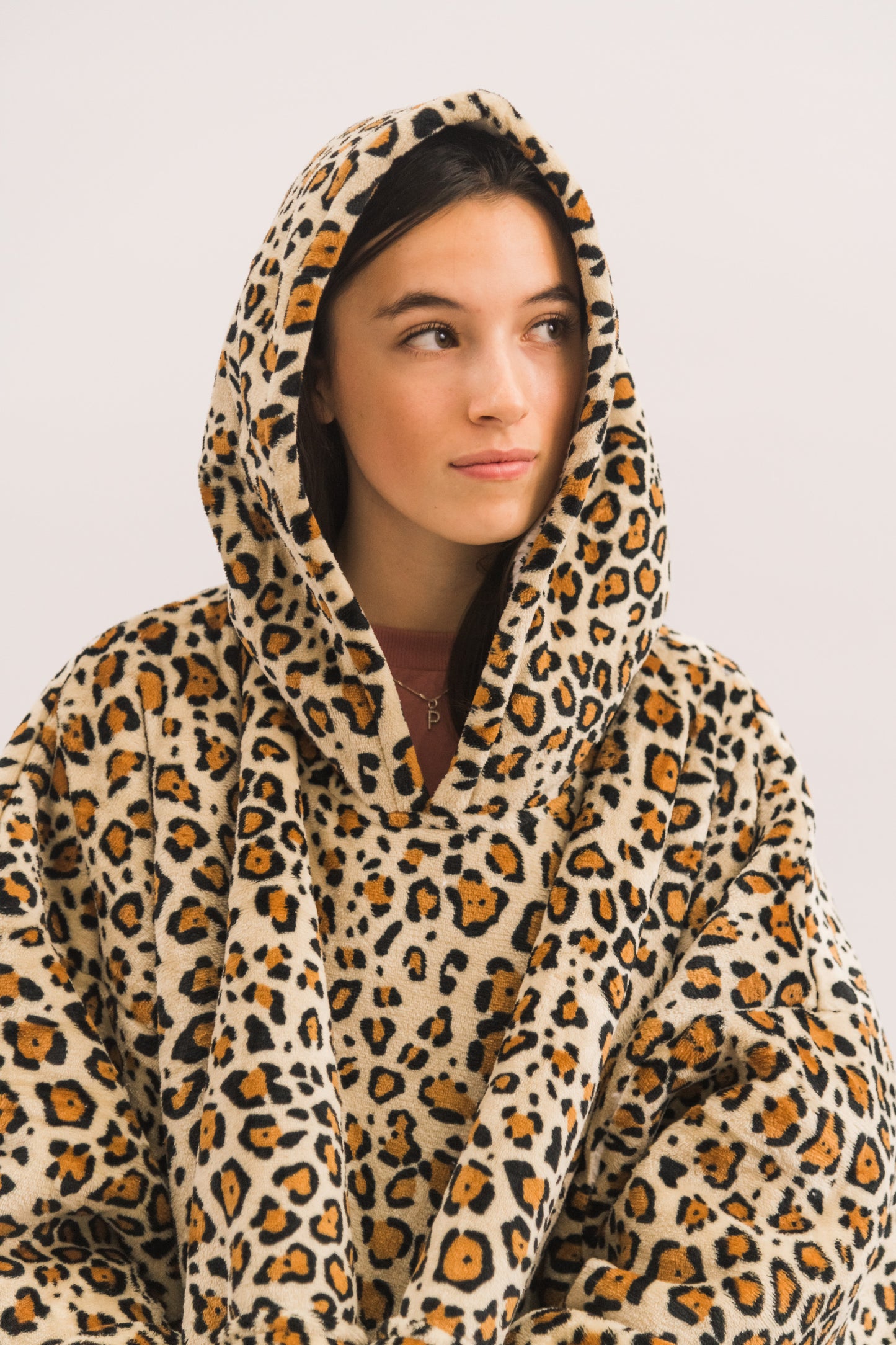 Cuddy Hoodie | Leopard